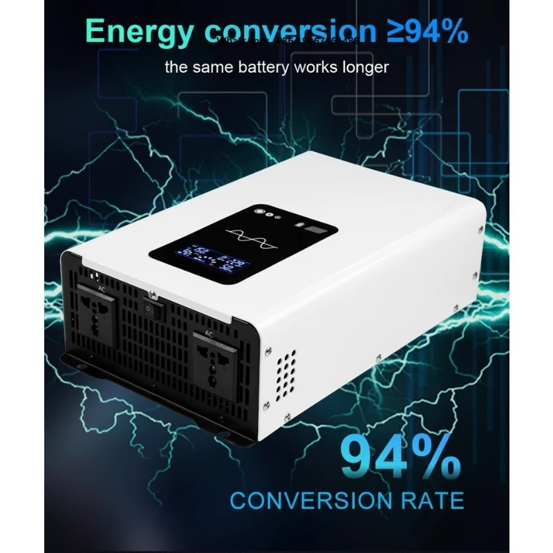 Pure Sine Wave Inverter 5000W 48V 220V - Inversor de Onda Senoidal Pura 5000W-12000W