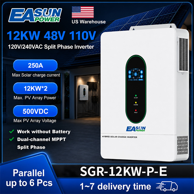 Grid Tie Inverter Limiter 2000W - Inversor Solar Híbrido EASUN POWER 12KW