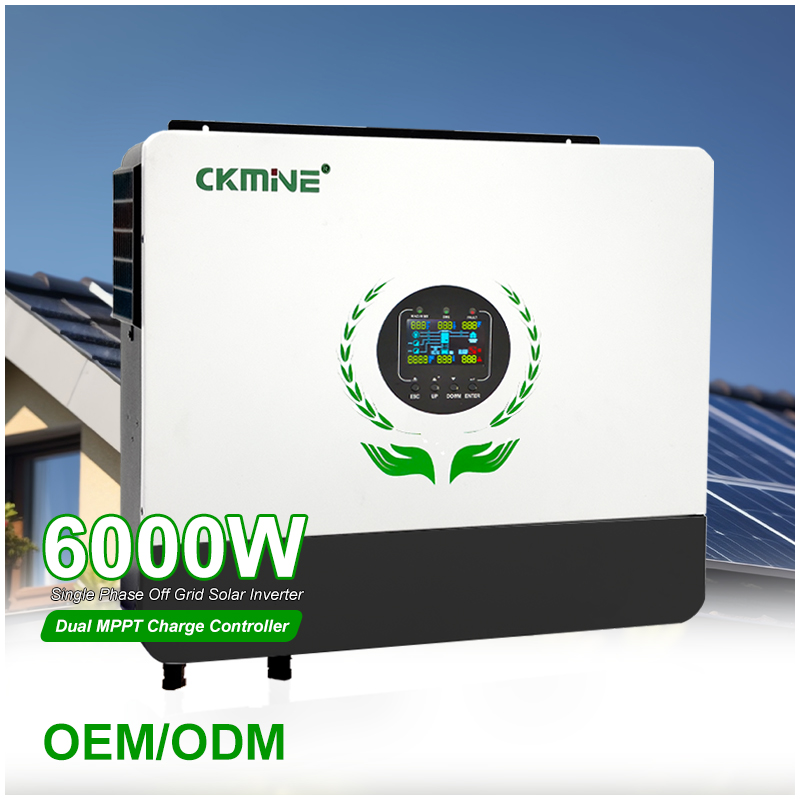 Off Grid Solar Inverter 48V 6000W - Inversor Solar Híbrido Off Grid 6KW