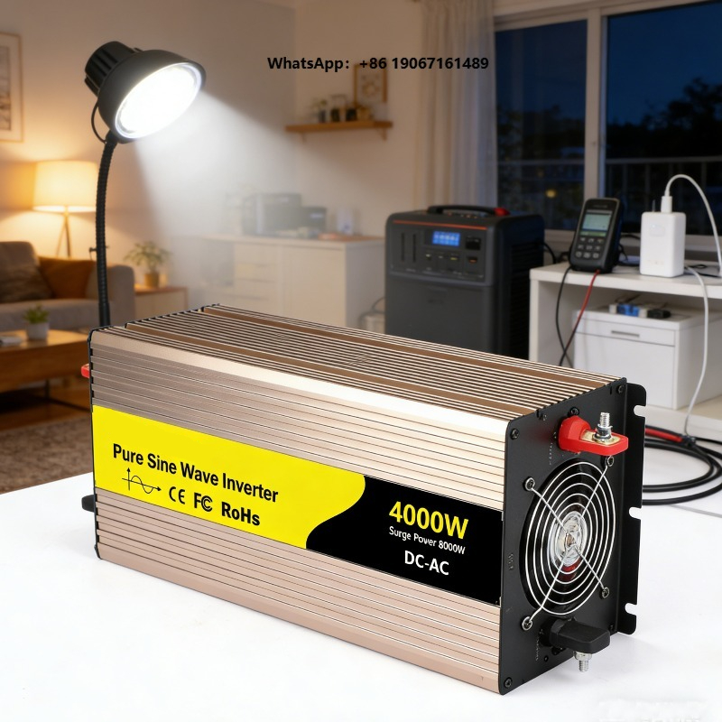Inversor solar monofásico, ond - Pure Sine Wave Inverter 5000W 48V 220V avaliação e preço