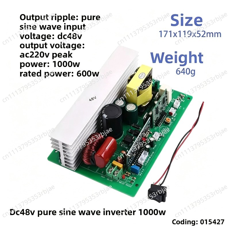 Placa Principal do Inversor de - Pure Sine Wave Inverter Board 24V 48V avaliação e preço
