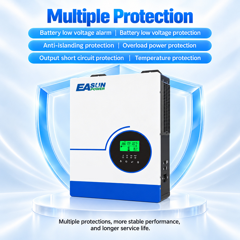 EASUN POWER Inversor Solar Híb - Grid Tie Inverter Limiter 2000W avaliação e preço