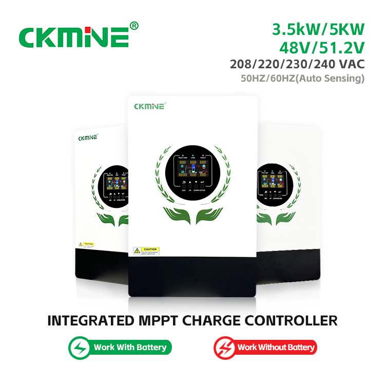 CKMINE 5KW 48V DC para AC 230V - Off Grid Solar Inverter 48V 6000W avaliação e preço