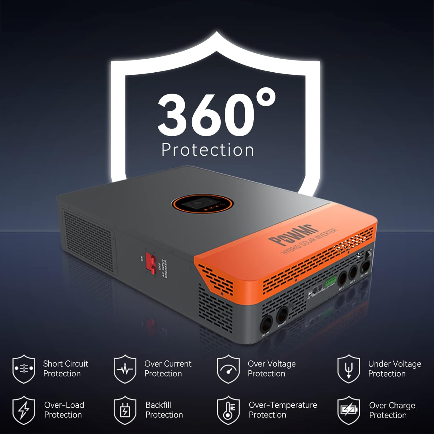 Inversor de Fase Dividida PowM - Split Phase Inverter 10Kw 110V 220V avaliação e preço