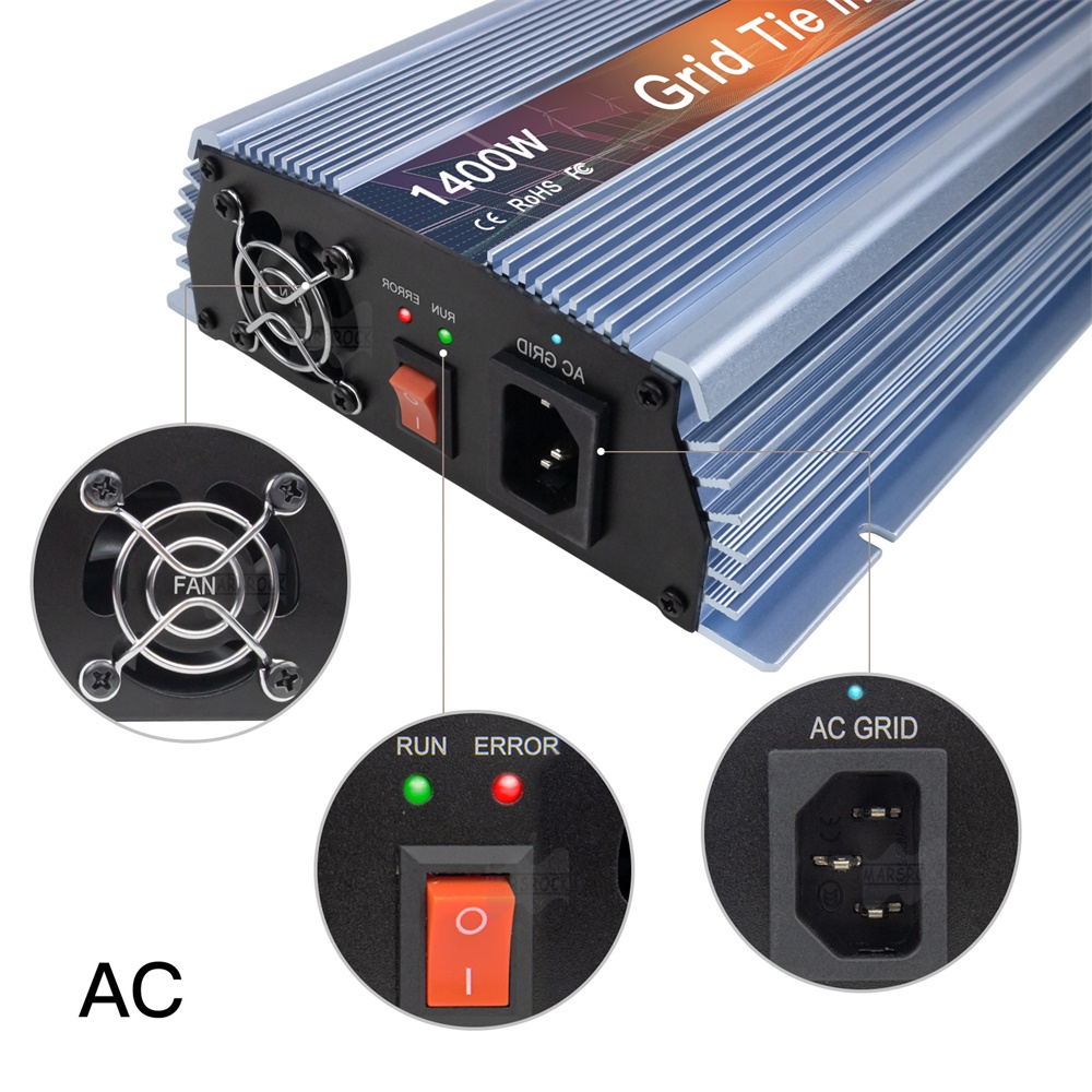 1400w grade tie micro inversor - Micro Inverter 1400W Solar Grid Tie avaliação e preço